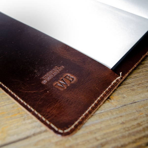 Leather Folio - to fit Crown Notebook - Will Bees Bespoke